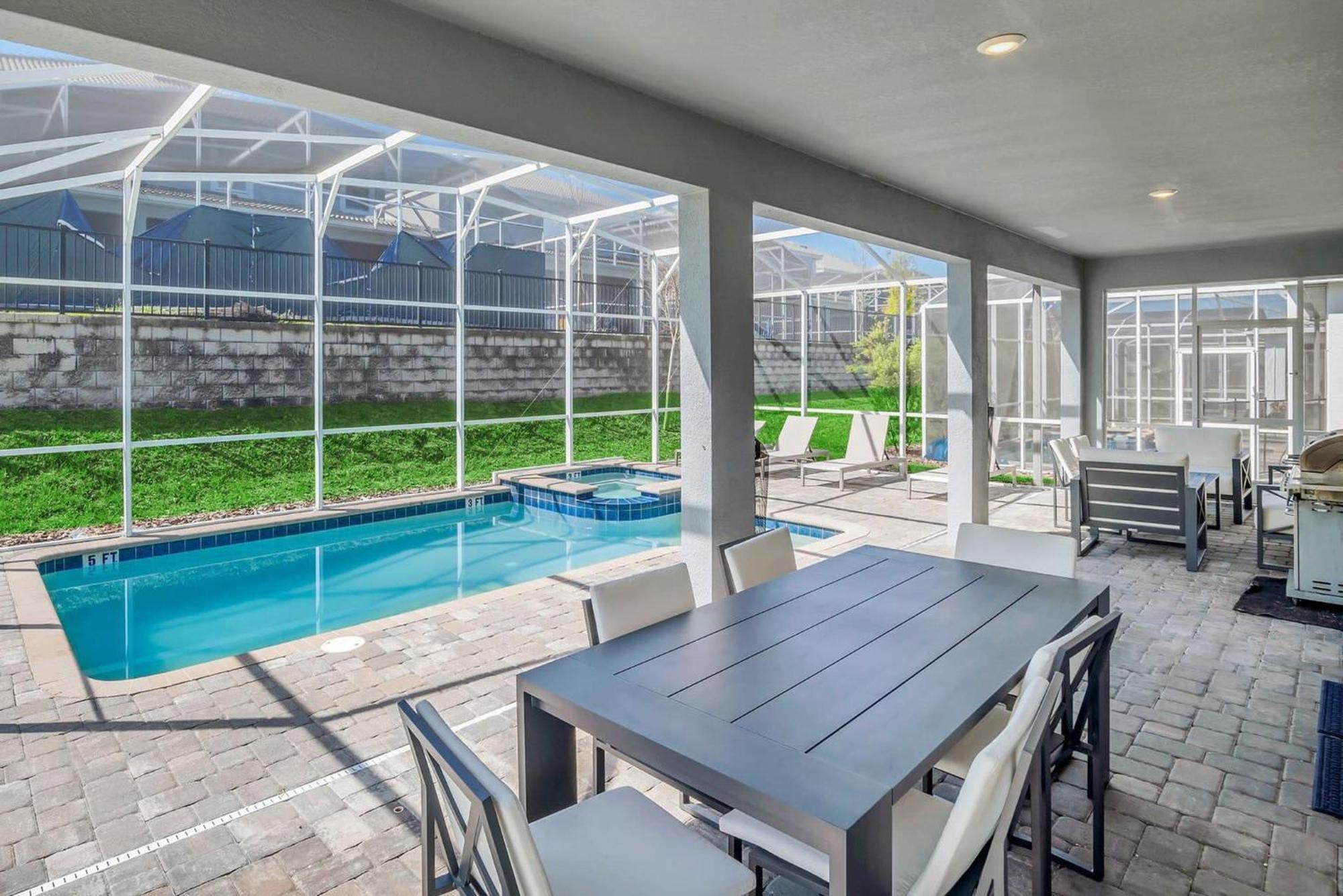 8Br Luxury - Sleeps 22 - Near Disney With Pool & Hot Tub! Davenport Extérieur photo